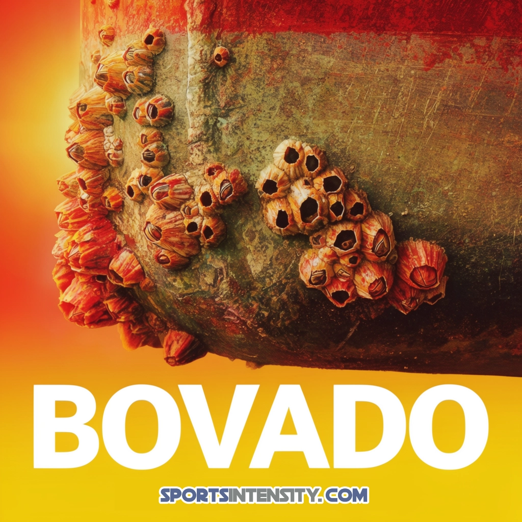 an image depicting bovado as the barnacles on a ship's hull