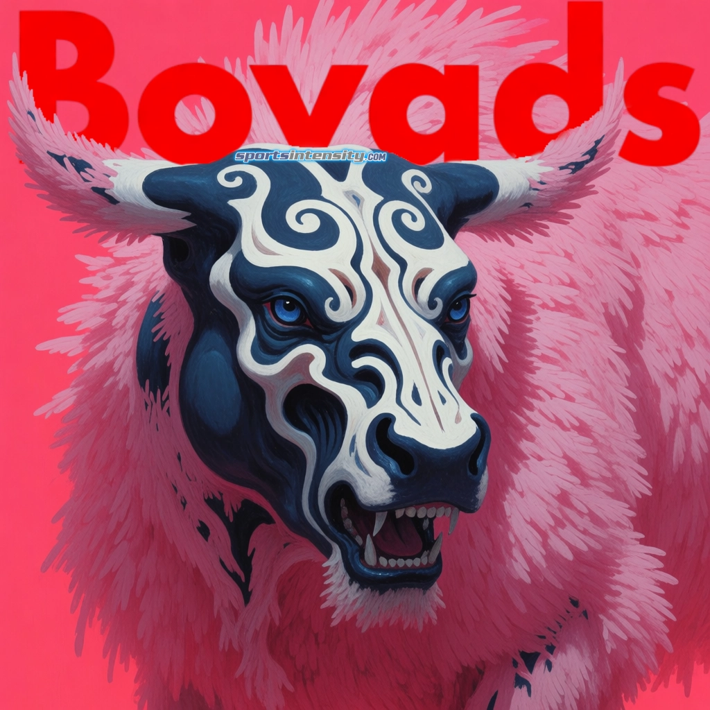 an image of the mythical Bovads, the divine bovine of Dia de Muertos and the Moneyline
