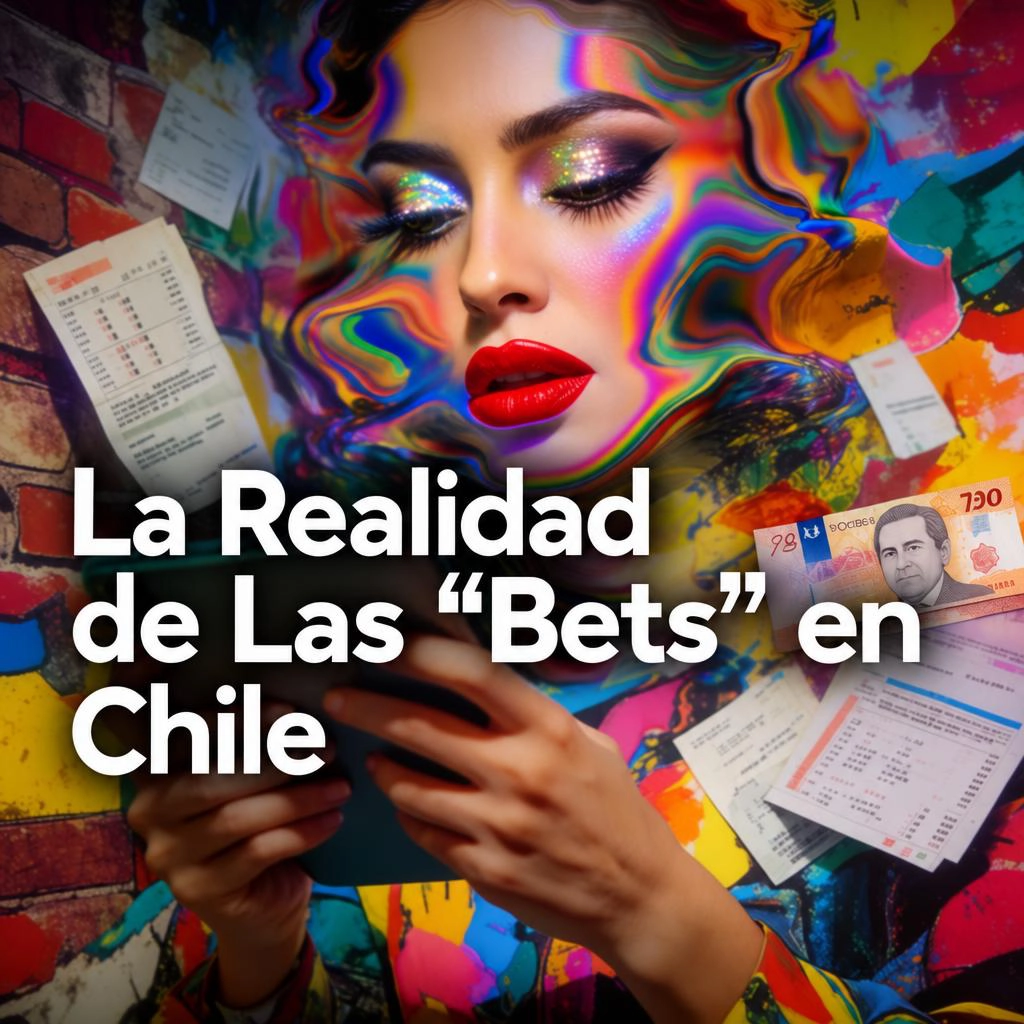 una imagen de una mujer chilena considerando la realidad de las apuestas en Chile