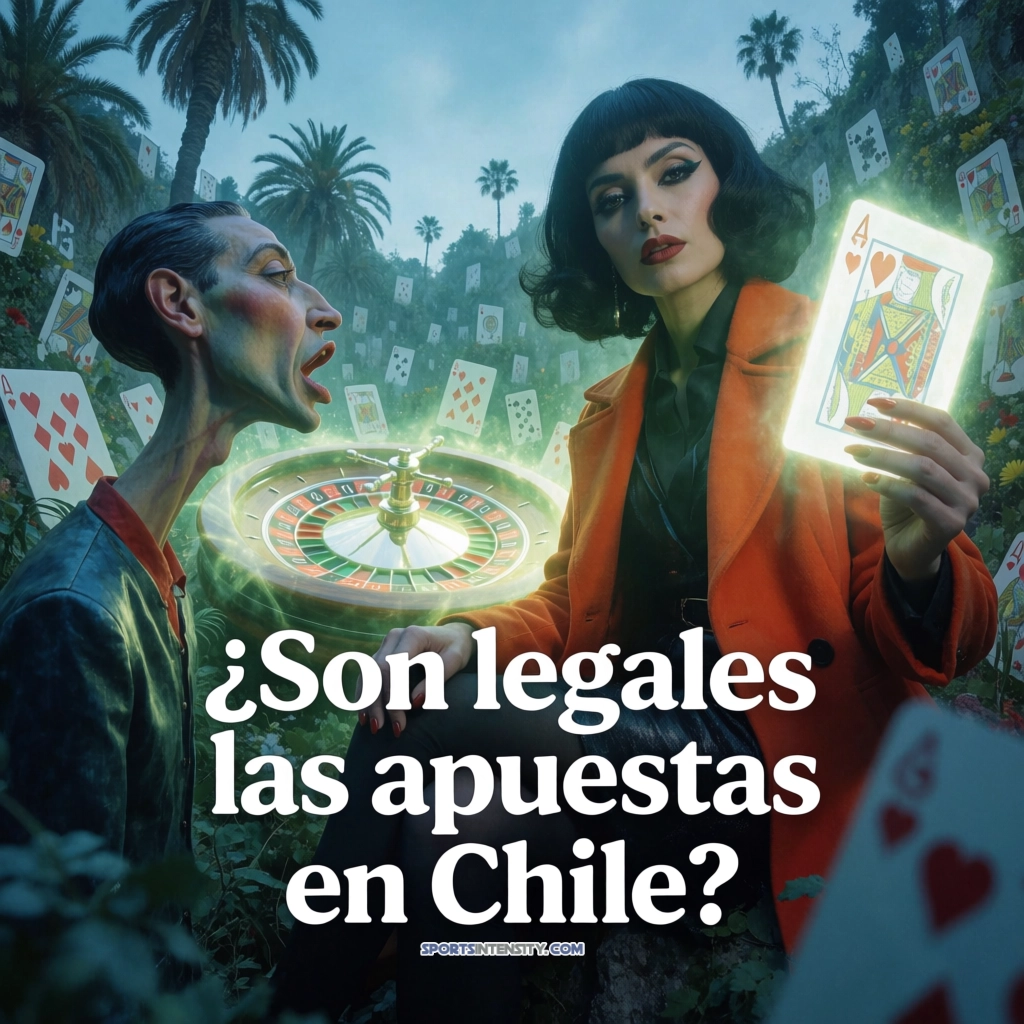 una imagen de una mujer preguntando si las apuestas son legales en Chile